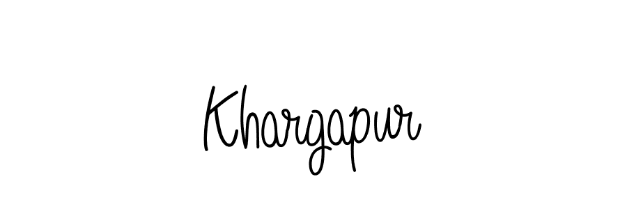 Also we have Khargapur name is the best signature style. Create professional handwritten signature collection using Angelique-Rose-font-FFP autograph style. Khargapur signature style 5 images and pictures png