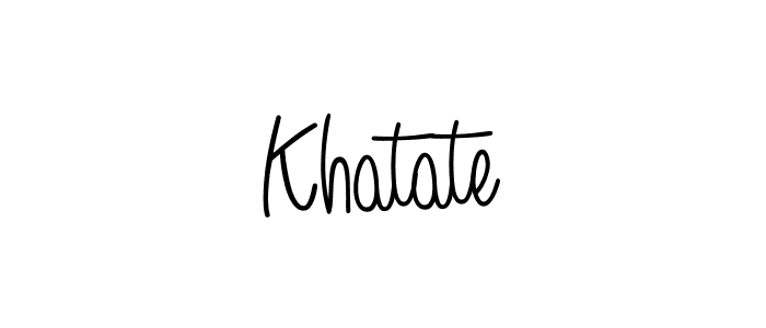 You can use this online signature creator to create a handwritten signature for the name Khatate. This is the best online autograph maker. Khatate signature style 5 images and pictures png