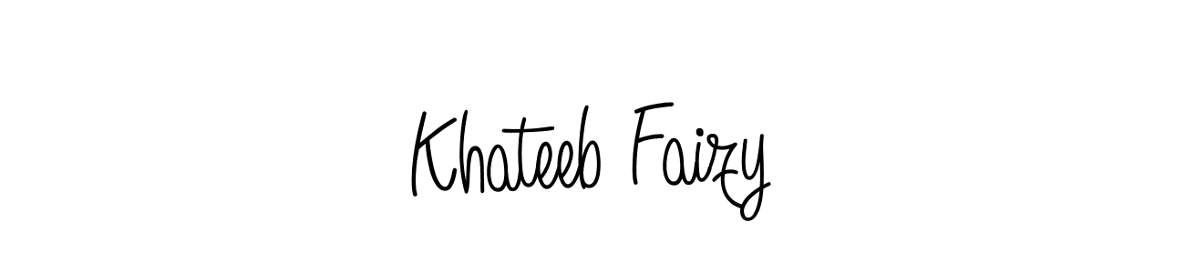 Here are the top 10 professional signature styles for the name Khateeb Faizy. These are the best autograph styles you can use for your name. Khateeb Faizy signature style 5 images and pictures png
