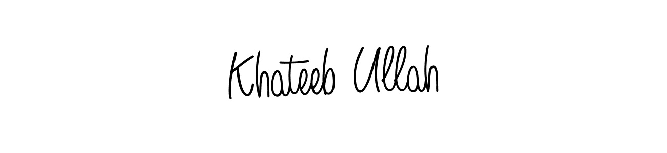 Make a beautiful signature design for name Khateeb Ullah. Use this online signature maker to create a handwritten signature for free. Khateeb Ullah signature style 5 images and pictures png