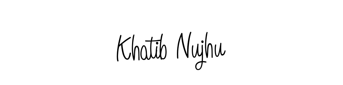 See photos of Khatib Nujhu official signature by Spectra . Check more albums & portfolios. Read reviews & check more about Angelique-Rose-font-FFP font. Khatib Nujhu signature style 5 images and pictures png