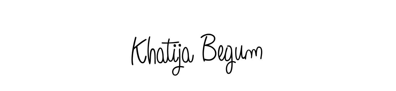 It looks lik you need a new signature style for name Khatija Begum. Design unique handwritten (Angelique-Rose-font-FFP) signature with our free signature maker in just a few clicks. Khatija Begum signature style 5 images and pictures png