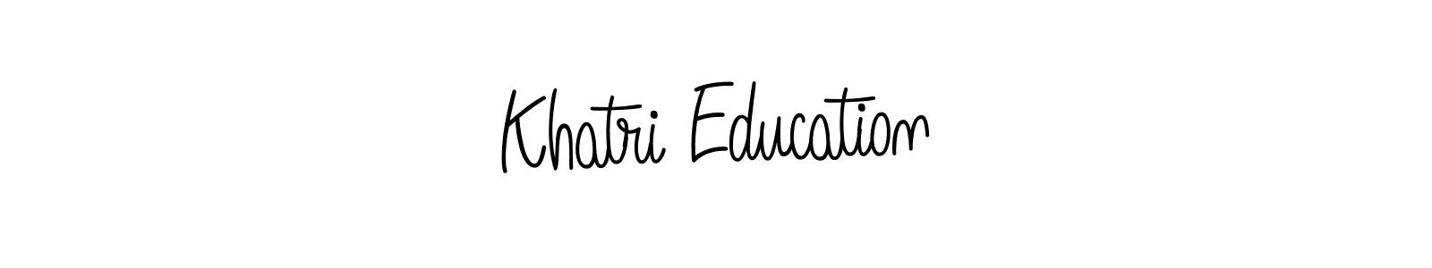 This is the best signature style for the Khatri Education name. Also you like these signature font (Angelique-Rose-font-FFP). Mix name signature. Khatri Education signature style 5 images and pictures png