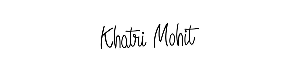 if you are searching for the best signature style for your name Khatri Mohit. so please give up your signature search. here we have designed multiple signature styles  using Angelique-Rose-font-FFP. Khatri Mohit signature style 5 images and pictures png