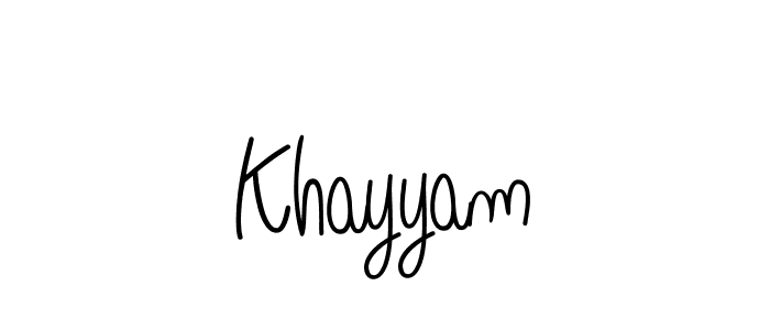 The best way (Angelique-Rose-font-FFP) to make a short signature is to pick only two or three words in your name. The name Khayyam include a total of six letters. For converting this name. Khayyam signature style 5 images and pictures png