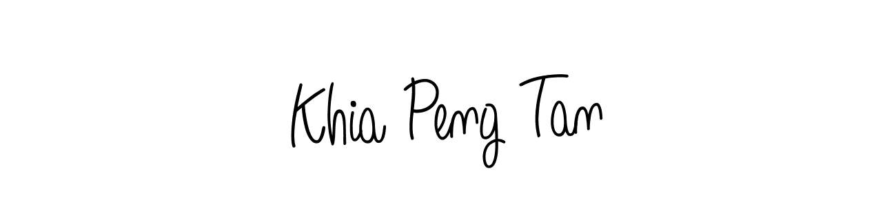 Check out images of Autograph of Khia Peng Tan name. Actor Khia Peng Tan Signature Style. Angelique-Rose-font-FFP is a professional sign style online. Khia Peng Tan signature style 5 images and pictures png