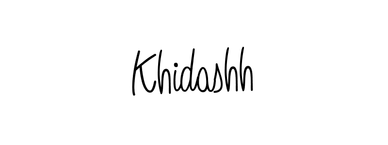 Also You can easily find your signature by using the search form. We will create Khidashh name handwritten signature images for you free of cost using Angelique-Rose-font-FFP sign style. Khidashh signature style 5 images and pictures png