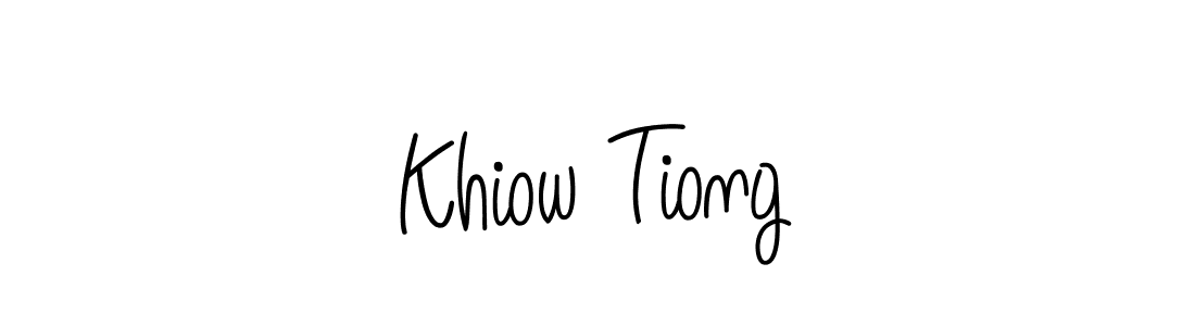 Angelique-Rose-font-FFP is a professional signature style that is perfect for those who want to add a touch of class to their signature. It is also a great choice for those who want to make their signature more unique. Get Khiow Tiong name to fancy signature for free. Khiow Tiong signature style 5 images and pictures png