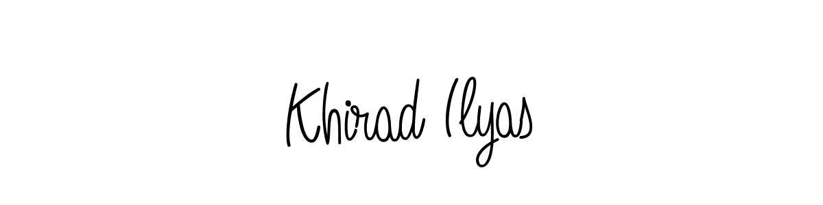 Best and Professional Signature Style for Khirad Ilyas. Angelique-Rose-font-FFP Best Signature Style Collection. Khirad Ilyas signature style 5 images and pictures png