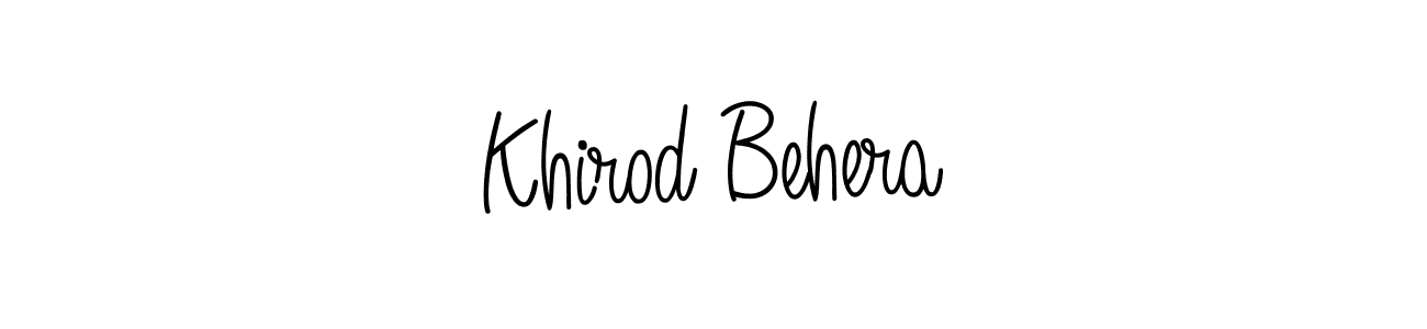 Here are the top 10 professional signature styles for the name Khirod Behera. These are the best autograph styles you can use for your name. Khirod Behera signature style 5 images and pictures png