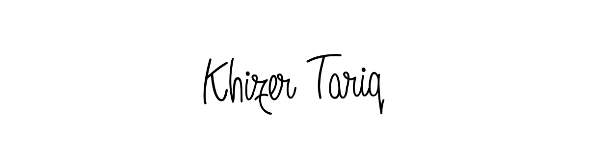 Also You can easily find your signature by using the search form. We will create Khizer Tariq name handwritten signature images for you free of cost using Angelique-Rose-font-FFP sign style. Khizer Tariq signature style 5 images and pictures png