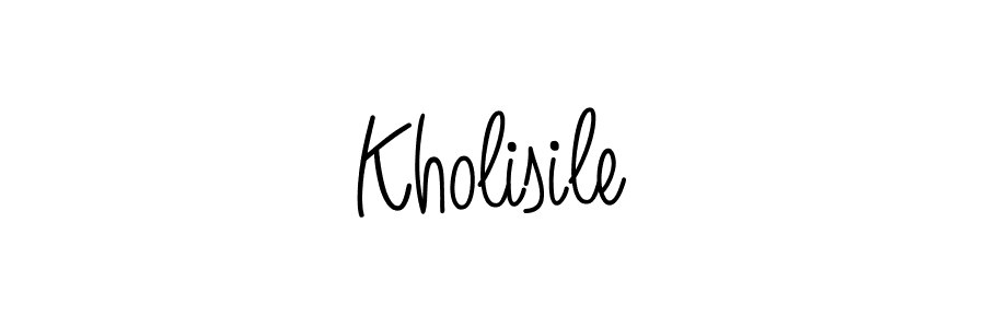 Similarly Angelique-Rose-font-FFP is the best handwritten signature design. Signature creator online .You can use it as an online autograph creator for name Kholisile. Kholisile signature style 5 images and pictures png
