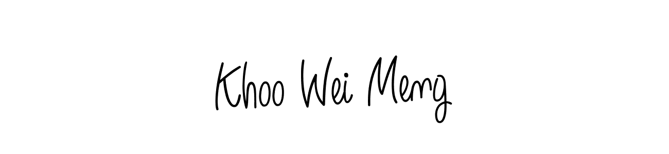 Here are the top 10 professional signature styles for the name Khoo Wei Meng. These are the best autograph styles you can use for your name. Khoo Wei Meng signature style 5 images and pictures png