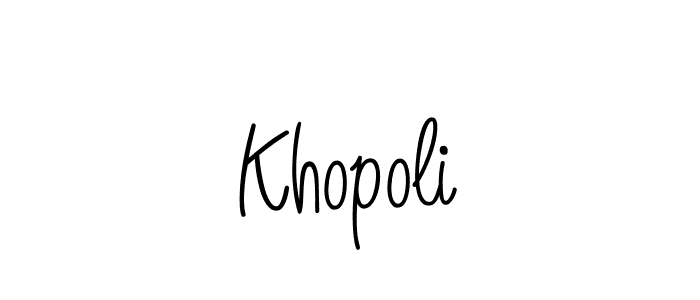 Also You can easily find your signature by using the search form. We will create Khopoli name handwritten signature images for you free of cost using Angelique-Rose-font-FFP sign style. Khopoli signature style 5 images and pictures png