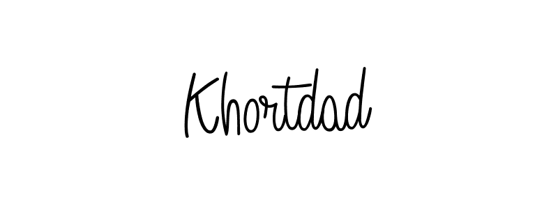 if you are searching for the best signature style for your name Khortdad. so please give up your signature search. here we have designed multiple signature styles  using Angelique-Rose-font-FFP. Khortdad signature style 5 images and pictures png