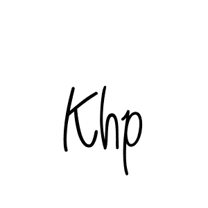 Design your own signature with our free online signature maker. With this signature software, you can create a handwritten (Angelique-Rose-font-FFP) signature for name Khp. Khp signature style 5 images and pictures png