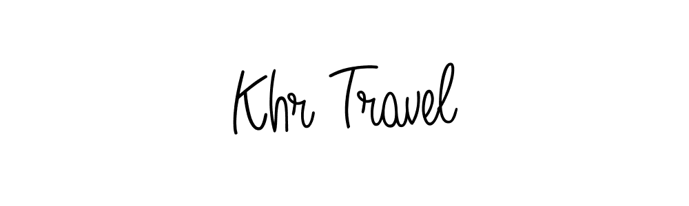 Once you've used our free online signature maker to create your best signature Angelique-Rose-font-FFP style, it's time to enjoy all of the benefits that Khr Travel name signing documents. Khr Travel signature style 5 images and pictures png