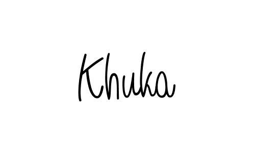 Also we have Khuka name is the best signature style. Create professional handwritten signature collection using Angelique-Rose-font-FFP autograph style. Khuka signature style 5 images and pictures png