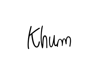 How to Draw Khum signature style? Angelique-Rose-font-FFP is a latest design signature styles for name Khum. Khum signature style 5 images and pictures png