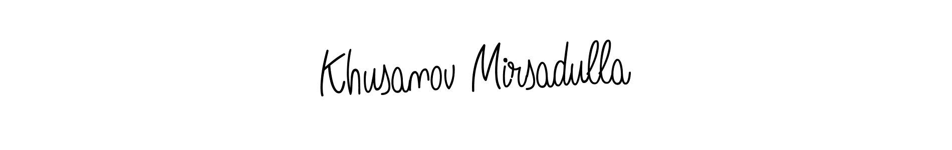 if you are searching for the best signature style for your name Khusanov Mirsadulla. so please give up your signature search. here we have designed multiple signature styles  using Angelique-Rose-font-FFP. Khusanov Mirsadulla signature style 5 images and pictures png