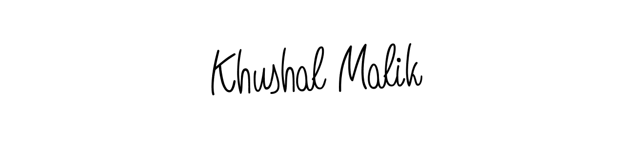 How to make Khushal Malik signature? Angelique-Rose-font-FFP is a professional autograph style. Create handwritten signature for Khushal Malik name. Khushal Malik signature style 5 images and pictures png