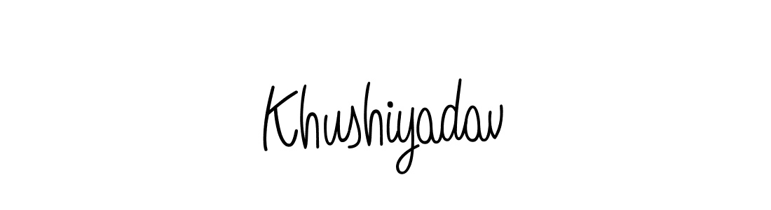 Make a short Khushiyadav signature style. Manage your documents anywhere anytime using Angelique-Rose-font-FFP. Create and add eSignatures, submit forms, share and send files easily. Khushiyadav signature style 5 images and pictures png
