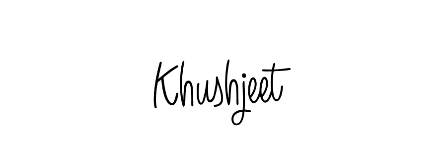 Best and Professional Signature Style for Khushjeet. Angelique-Rose-font-FFP Best Signature Style Collection. Khushjeet signature style 5 images and pictures png