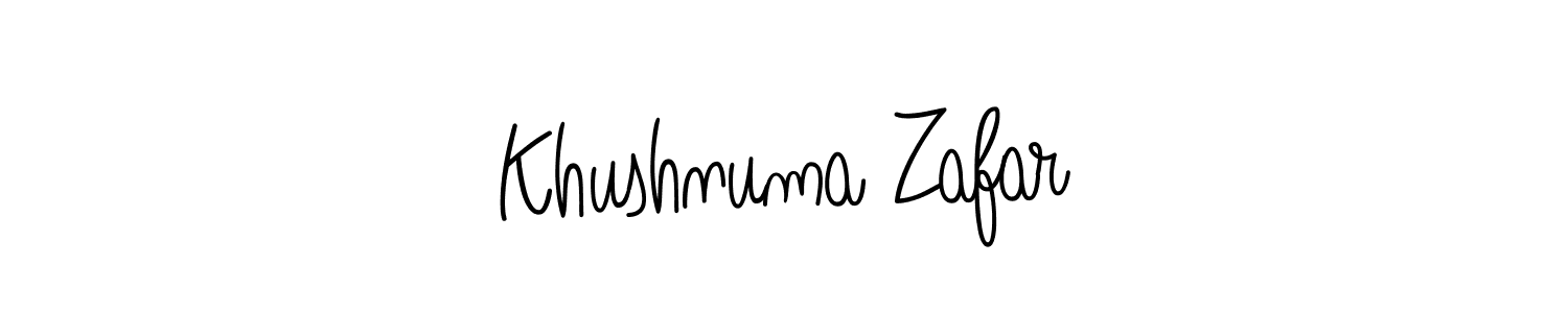 This is the best signature style for the Khushnuma Zafar name. Also you like these signature font (Angelique-Rose-font-FFP). Mix name signature. Khushnuma Zafar signature style 5 images and pictures png