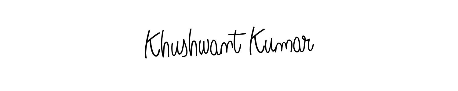 Make a short Khushwant Kumar signature style. Manage your documents anywhere anytime using Angelique-Rose-font-FFP. Create and add eSignatures, submit forms, share and send files easily. Khushwant Kumar signature style 5 images and pictures png