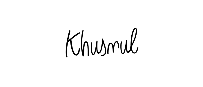 Angelique-Rose-font-FFP is a professional signature style that is perfect for those who want to add a touch of class to their signature. It is also a great choice for those who want to make their signature more unique. Get Khusnul name to fancy signature for free. Khusnul signature style 5 images and pictures png