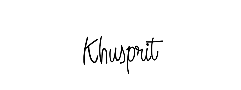 Angelique-Rose-font-FFP is a professional signature style that is perfect for those who want to add a touch of class to their signature. It is also a great choice for those who want to make their signature more unique. Get Khusprit name to fancy signature for free. Khusprit signature style 5 images and pictures png