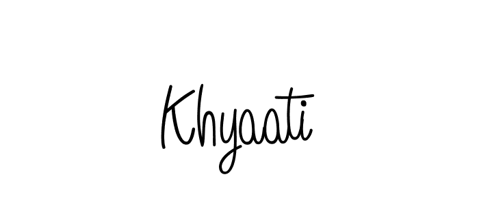 Angelique-Rose-font-FFP is a professional signature style that is perfect for those who want to add a touch of class to their signature. It is also a great choice for those who want to make their signature more unique. Get Khyaati name to fancy signature for free. Khyaati signature style 5 images and pictures png