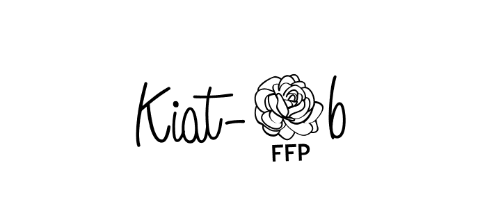 if you are searching for the best signature style for your name Kiat-0b. so please give up your signature search. here we have designed multiple signature styles  using Angelique-Rose-font-FFP. Kiat-0b signature style 5 images and pictures png