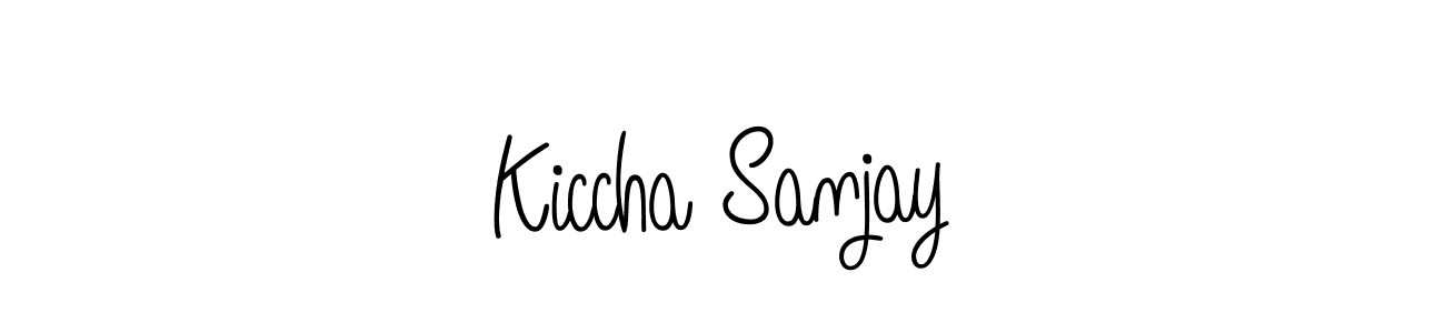 Here are the top 10 professional signature styles for the name Kiccha Sanjay. These are the best autograph styles you can use for your name. Kiccha Sanjay signature style 5 images and pictures png