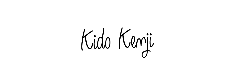 Make a beautiful signature design for name Kido Kenji. With this signature (Angelique-Rose-font-FFP) style, you can create a handwritten signature for free. Kido Kenji signature style 5 images and pictures png