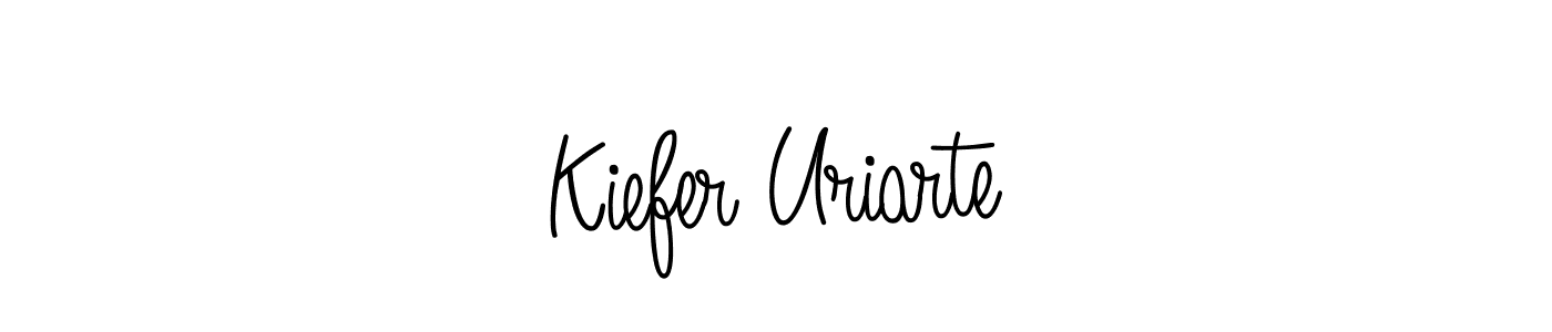 Best and Professional Signature Style for Kiefer Uriarte. Angelique-Rose-font-FFP Best Signature Style Collection. Kiefer Uriarte signature style 5 images and pictures png