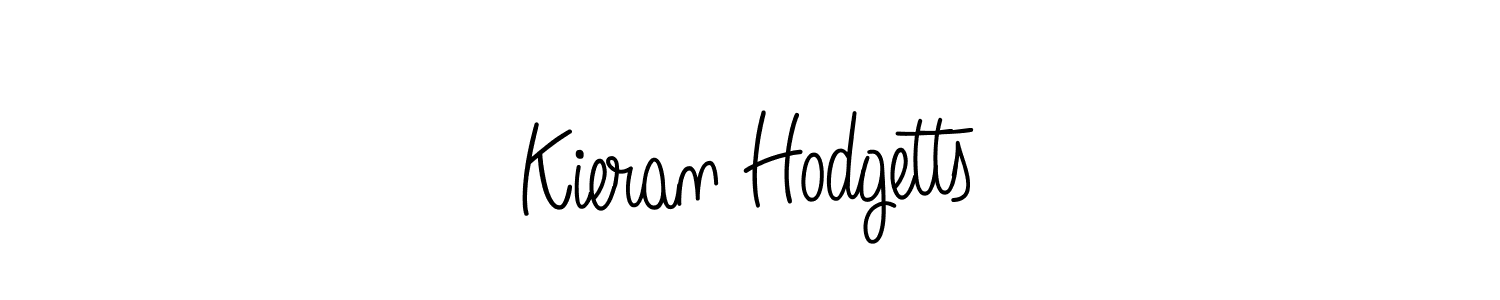 Use a signature maker to create a handwritten signature online. With this signature software, you can design (Angelique-Rose-font-FFP) your own signature for name Kieran Hodgetts. Kieran Hodgetts signature style 5 images and pictures png