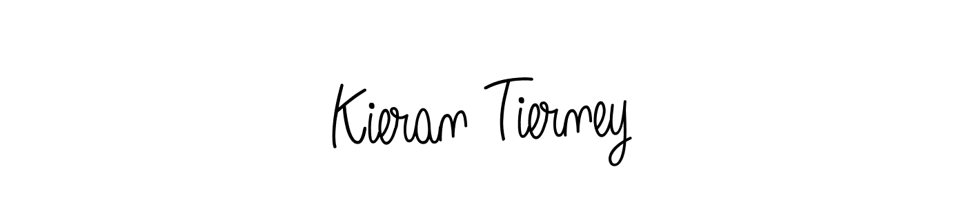 Design your own signature with our free online signature maker. With this signature software, you can create a handwritten (Angelique-Rose-font-FFP) signature for name Kieran Tierney. Kieran Tierney signature style 5 images and pictures png