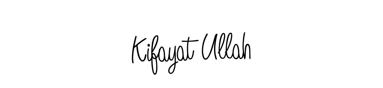 Make a short Kifayat Ullah signature style. Manage your documents anywhere anytime using Angelique-Rose-font-FFP. Create and add eSignatures, submit forms, share and send files easily. Kifayat Ullah signature style 5 images and pictures png