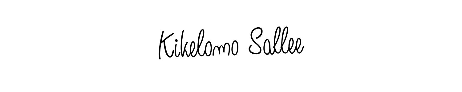 Also we have Kikelomo Sallee name is the best signature style. Create professional handwritten signature collection using Angelique-Rose-font-FFP autograph style. Kikelomo Sallee signature style 5 images and pictures png