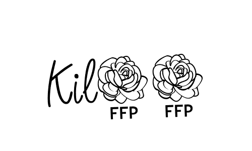 Kil08 stylish signature style. Best Handwritten Sign (Angelique-Rose-font-FFP) for my name. Handwritten Signature Collection Ideas for my name Kil08. Kil08 signature style 5 images and pictures png