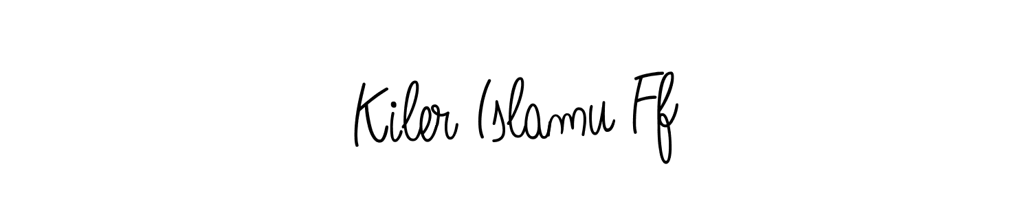 The best way (Angelique-Rose-font-FFP) to make a short signature is to pick only two or three words in your name. The name Kiler Islamu Ff include a total of six letters. For converting this name. Kiler Islamu Ff signature style 5 images and pictures png