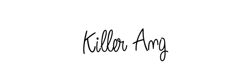 Also You can easily find your signature by using the search form. We will create Killer Ang name handwritten signature images for you free of cost using Angelique-Rose-font-FFP sign style. Killer Ang signature style 5 images and pictures png