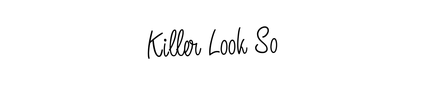 Best and Professional Signature Style for Killer Look So. Angelique-Rose-font-FFP Best Signature Style Collection. Killer Look So signature style 5 images and pictures png