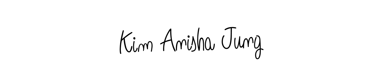 Here are the top 10 professional signature styles for the name Kim Anisha Jung. These are the best autograph styles you can use for your name. Kim Anisha Jung signature style 5 images and pictures png