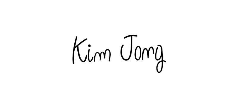 How to Draw Kim Jong signature style? Angelique-Rose-font-FFP is a latest design signature styles for name Kim Jong. Kim Jong signature style 5 images and pictures png