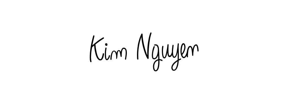 Also we have Kim Nguyen name is the best signature style. Create professional handwritten signature collection using Angelique-Rose-font-FFP autograph style. Kim Nguyen signature style 5 images and pictures png