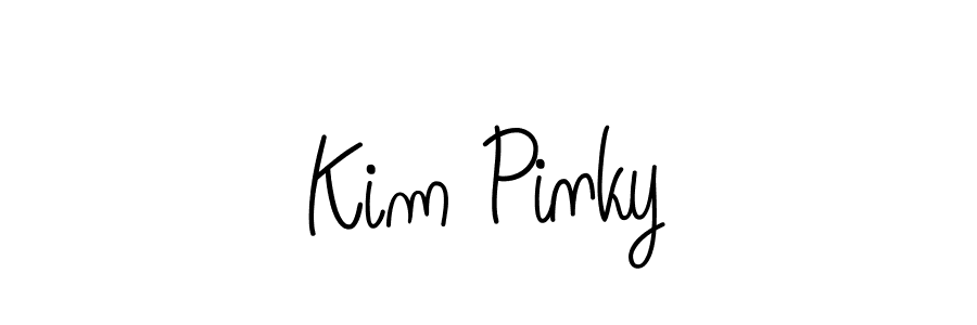 Check out images of Autograph of Kim Pinky name. Actor Kim Pinky Signature Style. Angelique-Rose-font-FFP is a professional sign style online. Kim Pinky signature style 5 images and pictures png