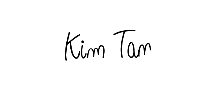 How to Draw Kim Tan signature style? Angelique-Rose-font-FFP is a latest design signature styles for name Kim Tan. Kim Tan signature style 5 images and pictures png