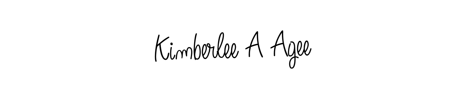 Also You can easily find your signature by using the search form. We will create Kimberlee A Agee name handwritten signature images for you free of cost using Angelique-Rose-font-FFP sign style. Kimberlee A Agee signature style 5 images and pictures png